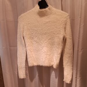 Banana Republic Cream Turtleneck Sweater